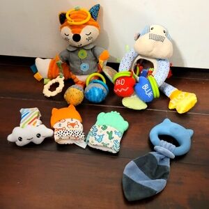 6 piece baby boy toy bundle